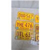 Image 2 : Seven Friendly Manitoba 1976 License Plates