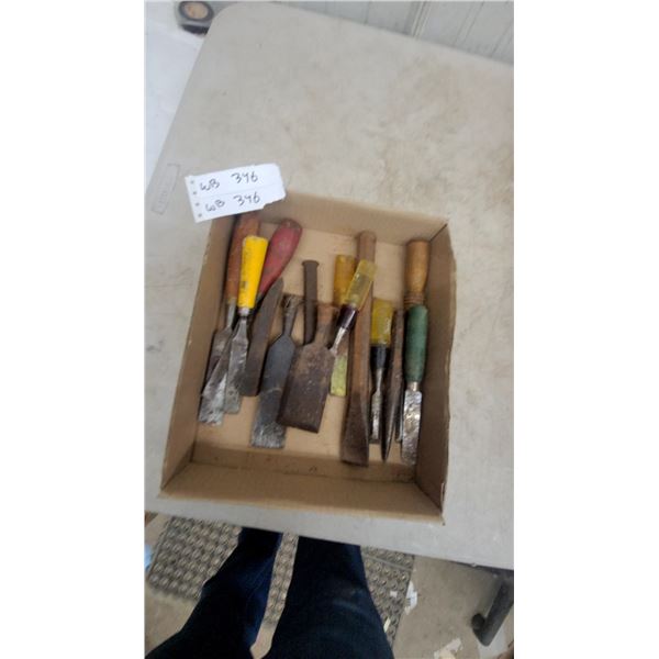 Assorted Chisels and Punches