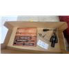 Image 1 : Assorted Tools: expansion reamers in Wood Case, and nut driver caliper