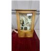 Image 1 : Fishing-Themed Shadow Box Cabinet with Fish Figurine, Rod, and Net
