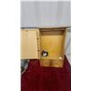 Image 4 : Fishing-Themed Shadow Box Cabinet with Fish Figurine, Rod, and Net