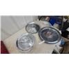 Image 1 : Vintage Hubcaps: (1) Spinner-Style