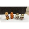 Image 3 : Vintage Ceramic Salt and Pepper Shaker Collection, Chickens, Swans, Native Americans, Boat