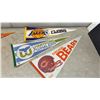 Image 4 : Vintage Sports Pennants Including Lakers, Blue Jays, Twins, Whalers, Dolphins, Cowboys
