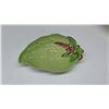 Image 7 : Hand Painted Stafford Lettuce Dish with Salad Servers, Carletonware Leaf and Green footed Dish