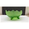 Image 9 : Hand Painted Stafford Lettuce Dish with Salad Servers, Carletonware Leaf and Green footed Dish