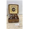 Image 1 : Brunswick Mineralite Lawn Bowl Set of Four in Original Box, Made in Canada