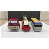 Image 2 : Vintage Buddy L Hook and Ladder Fire Truck and MCI Charter Motorcoach Bus Bank