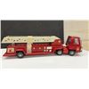 Image 5 : Vintage Buddy L Hook and Ladder Fire Truck and MCI Charter Motorcoach Bus Bank