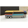 Image 7 : Vintage Buddy L Hook and Ladder Fire Truck and MCI Charter Motorcoach Bus Bank