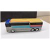 Image 9 : Vintage Buddy L Hook and Ladder Fire Truck and MCI Charter Motorcoach Bus Bank