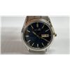 Image 5 : Seiko Quartz Wristwatch with Blue Dial and Two-Tone Stainless Steel Bracelet, New Battery, 37 mm