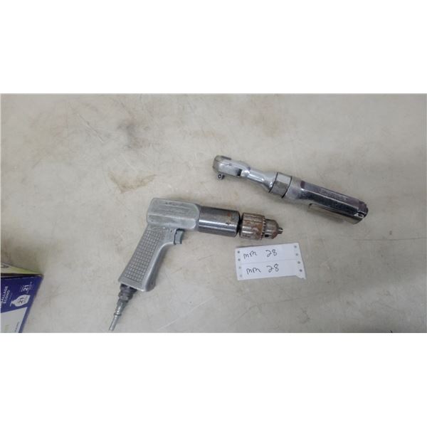 Blue-Point Air Ratchet and Air Drill with Chuck