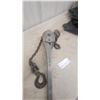 Image 3 : A.B. Chance Co. 1-Ton Chain Hoist and Chain with Hook