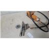 Image 4 : ENERPAC 10 Ton Hydraulic Pump, 4 Hydraulic Ram Extensions, and Pulley