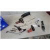 Image 1 : Assorted Air Tools: Chicago Pneumatic Air Hammer, Air Ratchets, Impact Wrench