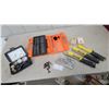 Image 1 : SharpShooter Staple Guns, Drill Bit Sets, Hole Saw Kit, and Bench Vise