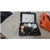 Image 8 : SharpShooter Staple Guns, Drill Bit Sets, Hole Saw Kit, and Bench Vise