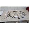 Image 1 : Assorted Hand Tools: Slide Hammer, Sunline Crimping Tool, and Screwdrivers