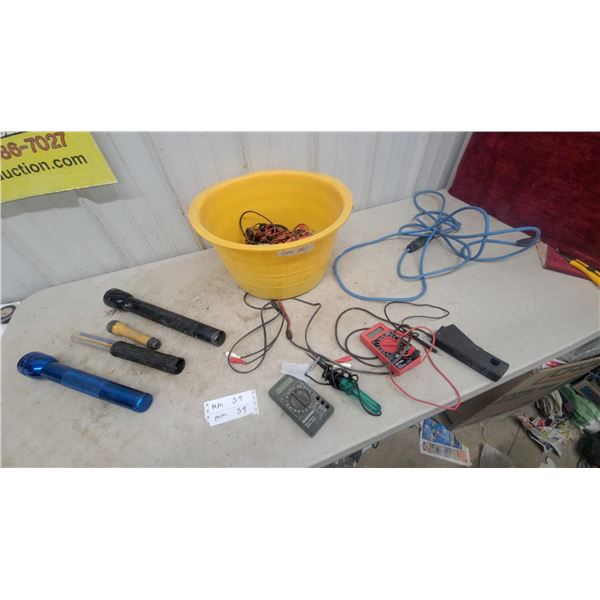 Flashlights, Multimeters, and Electrical Testers