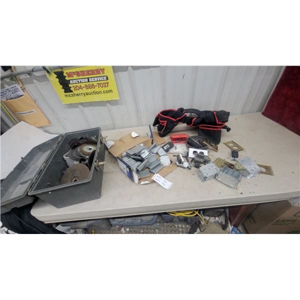 Grinding and Wire Wheels, Staples, Electrical Outlets and Switches