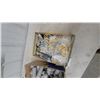 Image 3 : Two Boxes of Fishing Gear: Box of Lead Weights and Box of Fishing Net and Rope