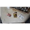 Image 5 : Box of Assorted Spark Plugs, NGK and Briggs and Stratton Spark Plugs, and battery terminals