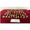 Image 1 : Collection of 50 Red Rose Animal Tea Figurines, Including Dogs, Cats, Owls