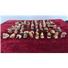 Image 2 : Collection of 50 Red Rose Animal Tea Figurines, Including Dogs, Cats, Owls