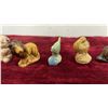Image 8 : Collection of 50 Red Rose Animal Tea Figurines, Including Dogs, Cats, Owls