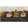 Image 5 : Collection of 25 Red Rose Nursery Rhyme Tea Figurines, including Gingerbread Man