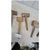 Image 3 : Assorted Wooden Mallets and Hammers