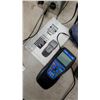 Image 3 : EICO VTVM Electronic Voltmeter, Innova 3100 CanOBD2 Diagnostic Tool, and Multimeters