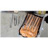 Image 6 : Punch and Chisel Sets, Mastercraft 9-Piece Wood Chisel and Metal Sets