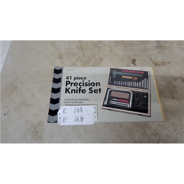 41-Piece Precision Knife Set for Wood Carving, Model Building and DIY Projects