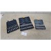 Image 1 : Three MAXPOWER Bit and Socket Sets, Hex and Torx Bits
