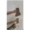 Image 2 : Four Axes, Including One Long-Handled Axe, Two Short-Handled Axes, and One Hatchet