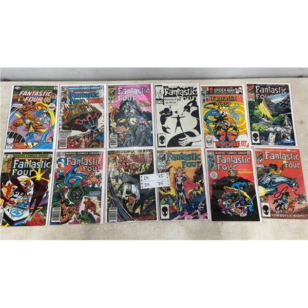 12 Fantastic Four Comics, in Sleeves