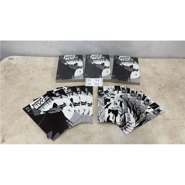 Batman: Black and White #4 Comic Books, 4 Sealed Pkgs of 10