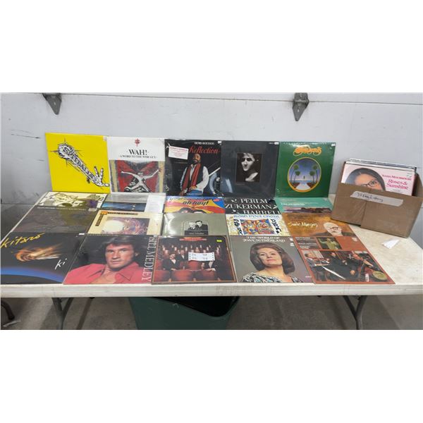 Collection of 30+ Vinyl LPs, including Demis Roussos, Kitaro, Bill Medley