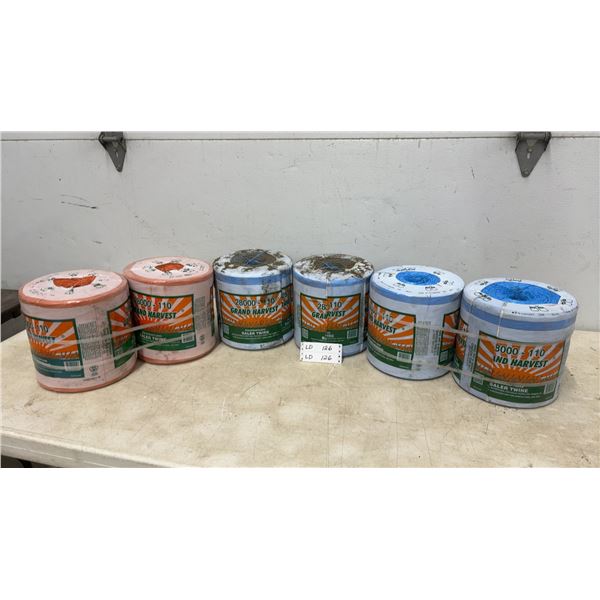 Grand Harvest 8000-110 Baler Twine, 6 Spools, 28000 ft per Bale