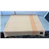 Image 2 : Vintage Eaton's Trapper Point 4-Point Wool Blanket, Peach, Made in England