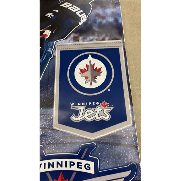 Vintage Winnipeg Jets Patrik Laine Fathead Life-Size Removable Wall Decal in Original Box