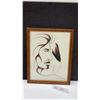 Image 1 : Vintage First Nations Stanley DuBois Original Painting in Frame, 15”×12”