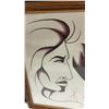 Image 3 : Vintage First Nations Stanley DuBois Original Painting in Frame, 15”×12”
