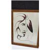 Image 4 : Vintage First Nations Stanley DuBois Original Painting in Frame, 15”×12”