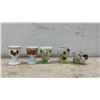 Image 12 : 35 Vintage Figural Salt and Pepper Shakers and Egg Cups