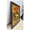 Image 6 : Vintage White Horse Whisky 3D Hand-Painted Wood Advertising Sign, 16” x 21”