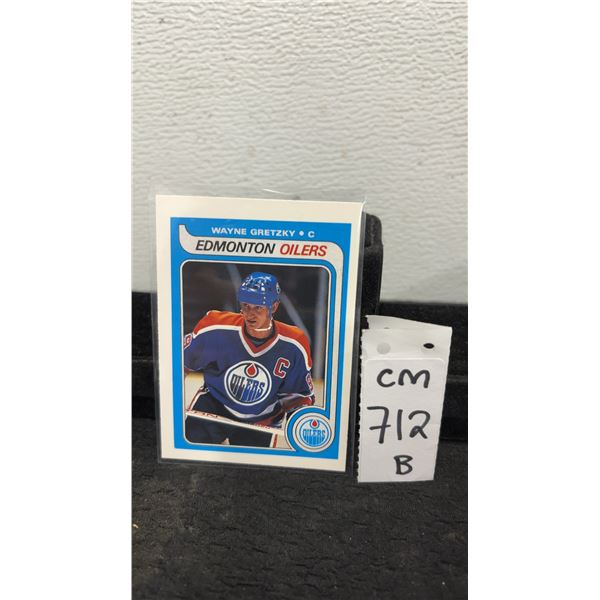 Wayne Gretzky Edmonton Oilers Hockey Card