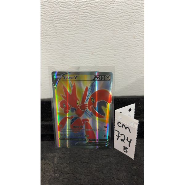 Pokémon Scizor Foil Card